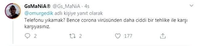 Ömür Gedik'ten sosyal medyayı sallayan hareket! Koronavirüs korkusundan telefonunu yıkadı