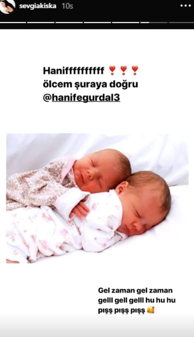 3 ay önce evlenen Hanife Gürdal'ın paylaşımları hamilelik iddialarını güçlendirdi