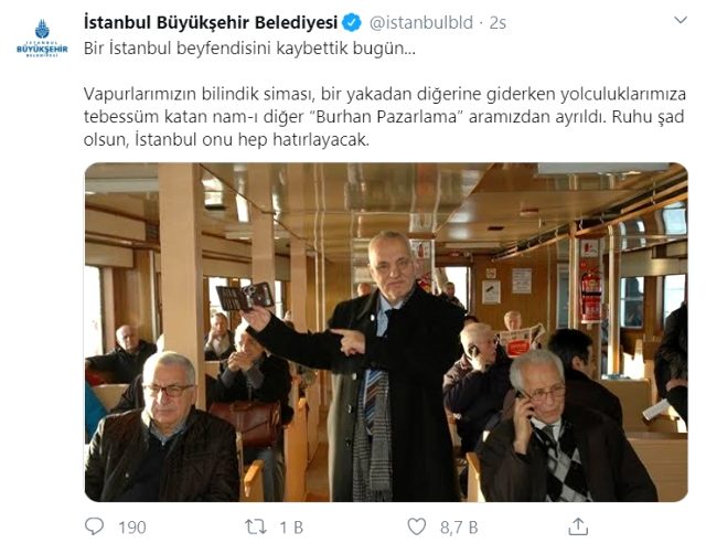İstanbul vapurlarının efsane satıcısı 