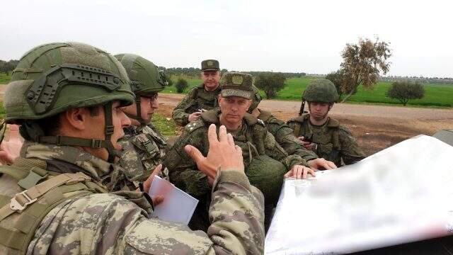 İdlib'de 1'inci Türk-Rus birleşik kara devriyesi yapıldı