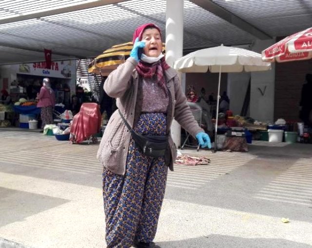 Sokağa çıkma yasağına uymayan yaşlı Cevriye Nine: Ben aslında 61 yaşındayım dedem büyük yazdırmış