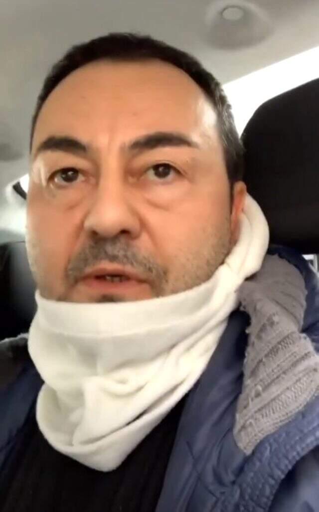 Rahatsızlanan Serdar Ortaç, hastaneye giderek koronavirüs testi yaptırdı