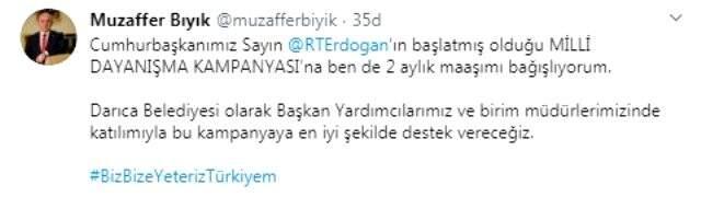 Cumhurbaşkanı Erdoğan'ın başlattığı kampanyaya destek yağdı