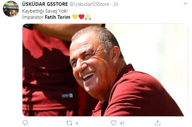 Fatih Terim taburcu oldu, sosyal medya yıkıldı