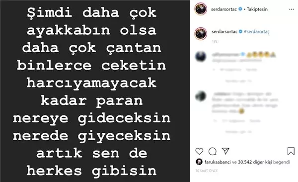 Demet Akalın'dan <a class='keyword-sd' href='/serdar-ortac/' title='Serdar Ortaç'>Serdar Ortaç</a>'ın sözlerine sert yanıt: Kumarda giden evler,villalar zamanında virüs...