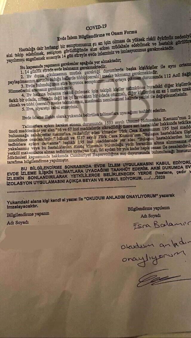 Esra Balamir'den korkutan koronavirüs sözleri: Test yaptırdım, sanırım sonucum pozitif