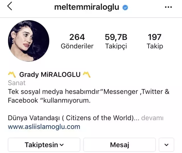 Oyuncu Meltem Miraloğlu ismini değiştirdi!