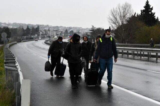 İstanbul sınırı kapatıldı, Tekirdağ'a yürüyerek girdiler