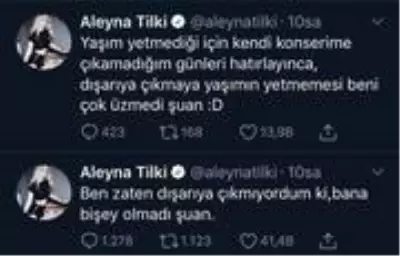 Sokağa çıkma yasağına takılan Aleyna Tilki sessizliğini bozdu: Bu beni üzmedi ki