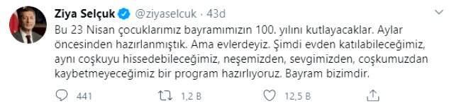 Milli Eğitim Bakanı Selçuk'tan '23 Nisan' açıklaması Açıklaması