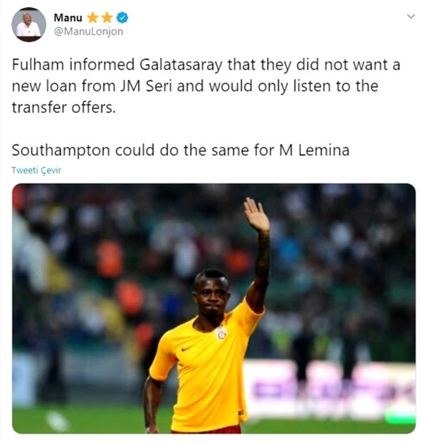 Galatasaray'a Seri ve Lemina için kötü haber!