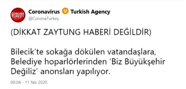 Sosyal medyada gündem olan Bilecik Belediyesi: Büyükşehir olduğumuzu sanacak saflıkta hemşehrimiz yok Sosyal medyada gündem olan Bilecik Belediyesi: Büyükşehir olduğumuzu sanacak saflıkta hemşehrimiz yok