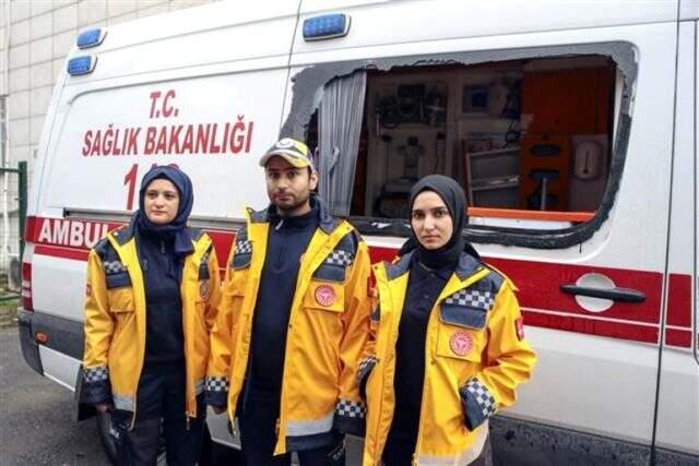 Pendik'te ambulansa saldıranlara 11,5 yıla kadar hapis istendi