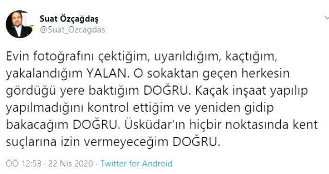Gündemi sarsan iddia: CHP Üsküdar İlçe Başkanı, İletişim Başkanı Altun'un evini fotoğraflamak isterken yakalandı