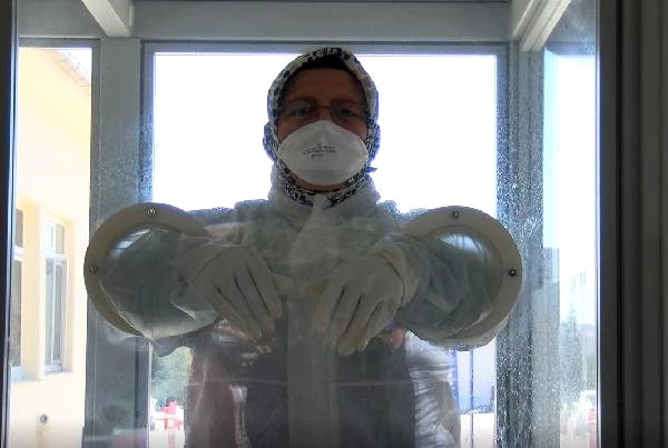 Ankara'da bir firma koronavirüs test kabini üretti! Günde 5 bin test gerçekleştirilebiliyor