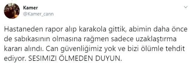 Ağabeyinin, annesi ve kendisini darbettiği genç kız: Bizi öldürecek