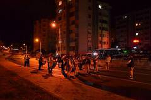 Tekirdağ'da 70 kişilik bando takımı sahur için sokaklara indi