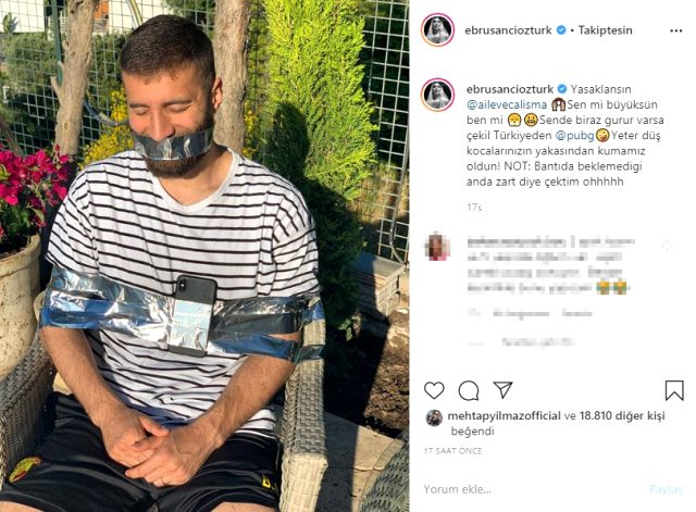 Kocasının telefonla oynamasından şikayetçi olan Ebru Şancı, Sağlık Bakanlığı'na seslendi: Oyun yasaklansın