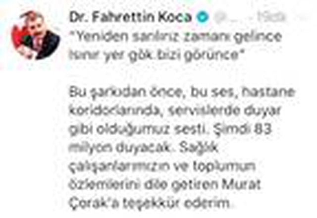 Murat Çorak'tan salgın şarkısı: Yeniden sarılırız