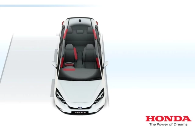 Honda Jazz'a yeni hava yastığı teknolojisi