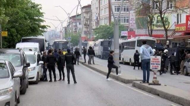 Grup Yorum üyesi İbrahim Gökçek'in cenazesinde ortalık karıştı