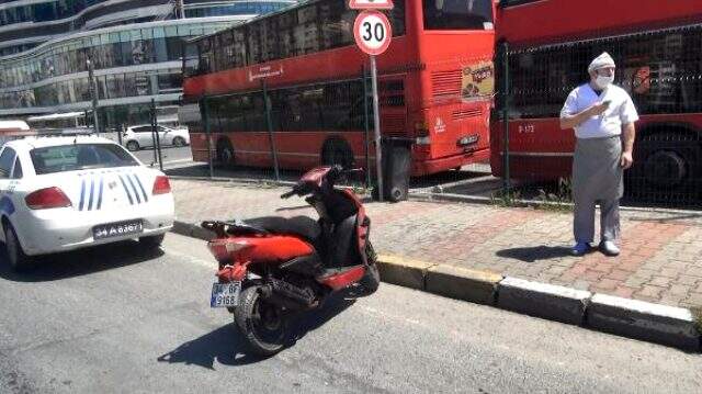 Yeni aldığı motosikletin çalıntı olduğunu denetimde öğrendi Yeni aldığı motosikletin çalıntı olduğunu denetimde öğrendi