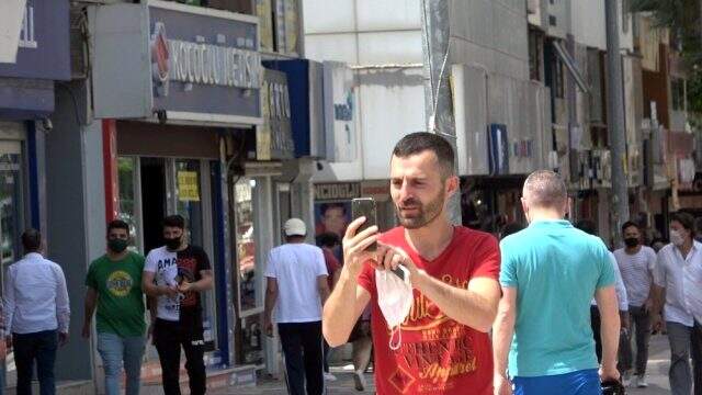 Maske kullanmadan dışarı çıkan vatandaş: Korona neredeyse gelsin bulsun beni