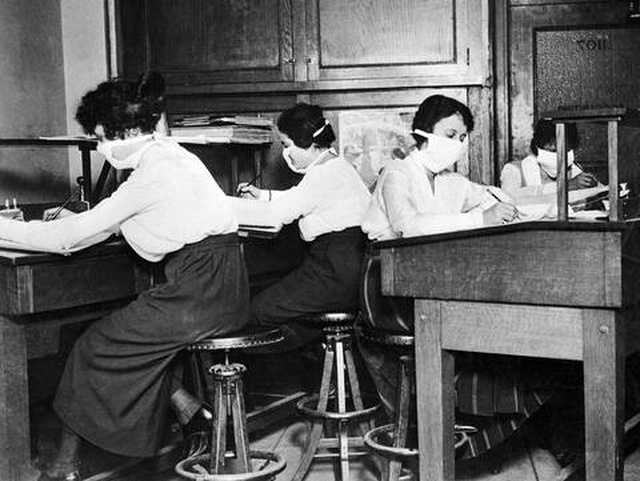 Koronavirüs: İngiltere ve ABD 1918'de İspanyol Gribi'yle nasıl başa çıkmaya çalışmıştı?