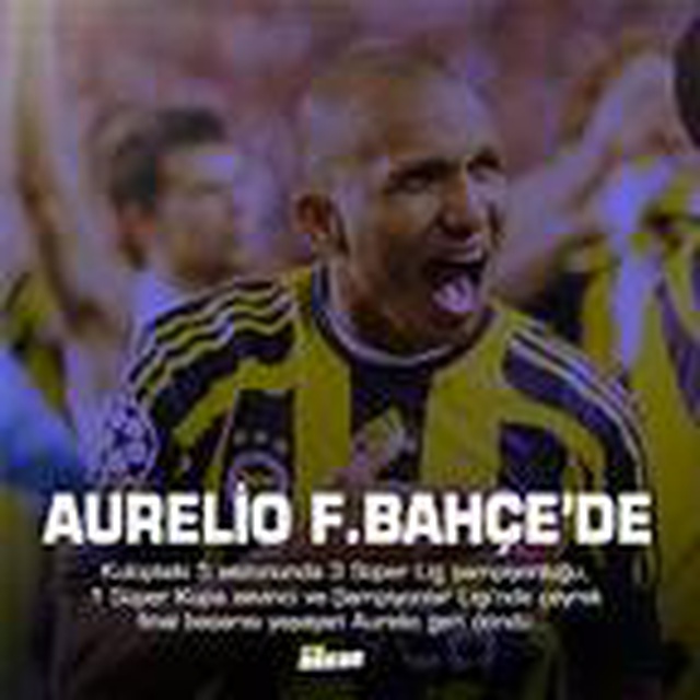Mehmet Aurelio resmen Fenerbahçe'de