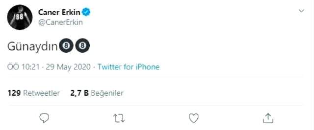 Caner Erkin'in yaptığı 'Günaydın' paylaşımı, taraftarların kafasında soru işareti bıraktı