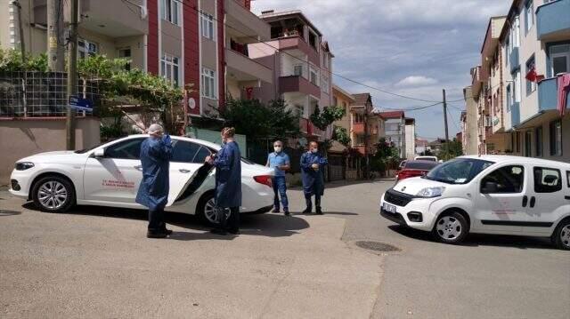 Gebze'de 20 kişinin koronavirüse yakalandığı sokak karantinaya alındı Gebze'de 20 kişinin koronavirüse yakalandığı sokak karantinaya alındı