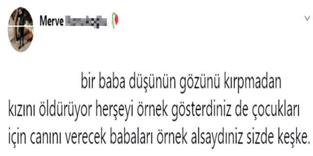 Babasının katlettiği 20 yaşındaki genç kız ölümünü görmüş: Bir baba düşünün, gözünü kırpmadan kızını öldürüyor Babasının katlettiği 20 yaşındaki genç kız ölümünü görmüş: Bir baba düşünün, gözünü kırpmadan kızını öldürüyor