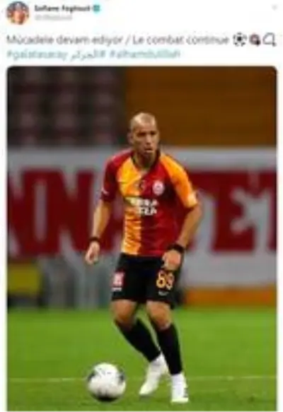 Galatasaray'da Lemina ve Feghouli'den dikkat çeken paylaşımlar!