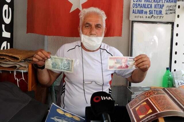 Eski paraların değeri dudak uçuklatıyor! K serili 500 TL'ler 3 bin TL'ye satılıyor