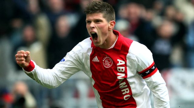 Ajax'ın yıldızı Klaas Jan Huntelaar, attığı gollerle göz kamaştırıyor