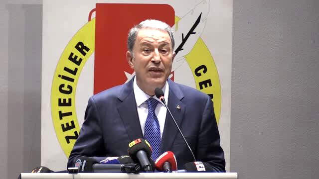 Bakan Akar'dan Türk donanmasının Fransız gemisini taciz ettiği iddiasına yanıt: Kural dışı faaliyette bulunulmadı