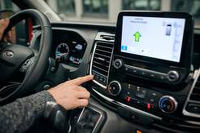 Ford Transit'e Aktif Park Asistanı