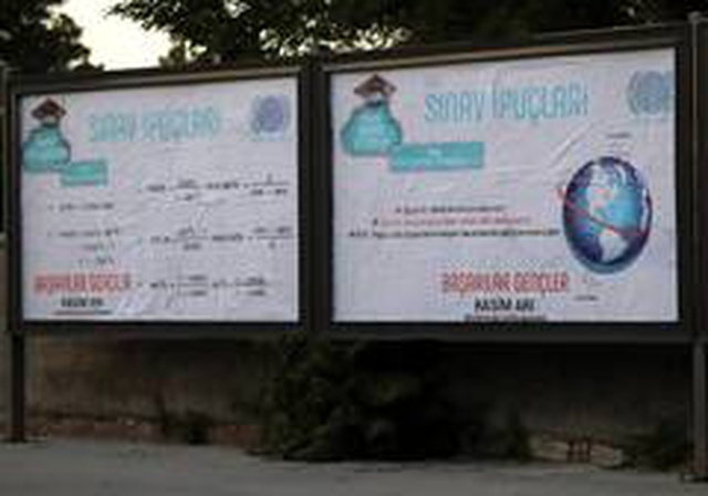 Belediye Başkanı, YKS öncesi billboardlara astırdığı yazılarla öğrencilere tüyo verdi