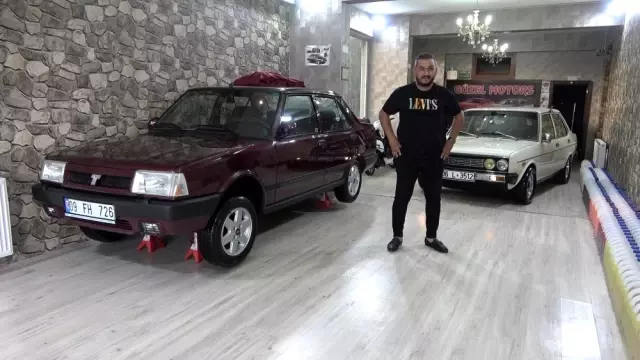 Fabrikadan çıktığı gibi duruyor: 1997 model otomobili 70 bin liraya satın aldı