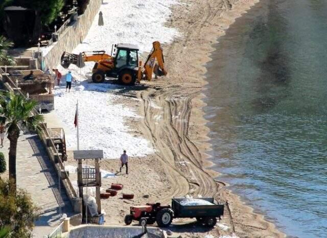 Bodrum'u karıştıran beyaz kum raporu çıktı