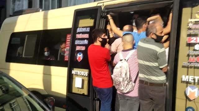 Maskeye gerek yok dedirten görüntüler İstanbul'dan geldi Maskeye gerek yok dedirten görüntüler İstanbul'dan geldi