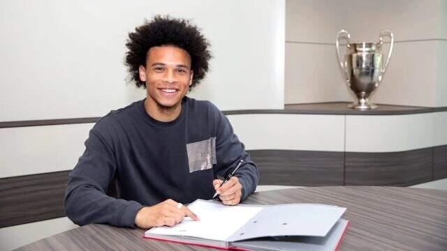 Bayern Münih, Leroy Sane ile 5 yıllık sözleşme imzaladı