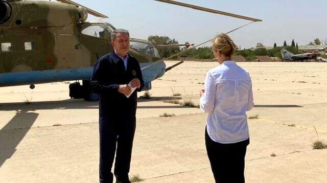 Hulusi Akar Libya'da BBC'ye konuştu: Bazı ülkeler NATO'yu Türkiye'ye karşı araç olarak kullanmaya... Hulusi Akar Libya'da BBC'ye konuştu: Bazı ülkeler NATO'yu Türkiye'ye karşı araç olarak kullanmaya...