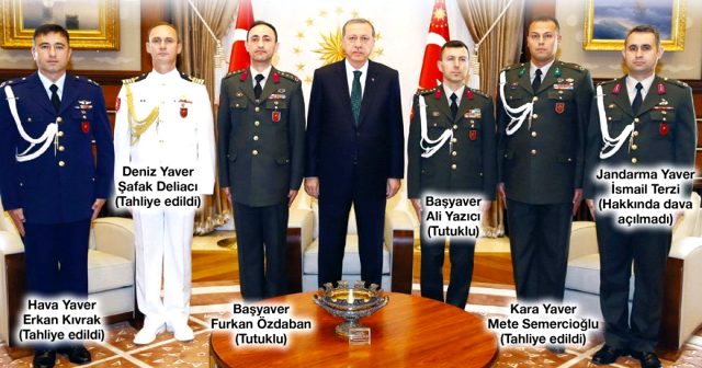 15 Temmuz'da Erdoğan'ın yerini FETÖ'cülere söylediği için yargılanan 3 yaver, tahliye edildi