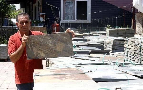 Antalyalı taş üreticisi, yılda 10 bin metrekare ihracat yaparak 1 milyon TL kazanıyor