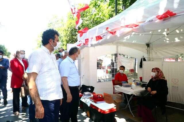 Bağcılarlılar, 'Kan ver can ver' kampanyasında buluştu