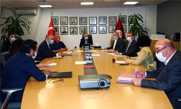 Galatasaray Başkanı Mustafa Cengiz, yönetim kurulu toplantısına katıldı