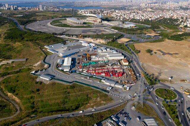 İstanbul Havalimanı Metro Hattı'nın yüzde 71'i tamamlandı İstanbul Havalimanı Metro Hattı'nın yüzde 71'i tamamlandı