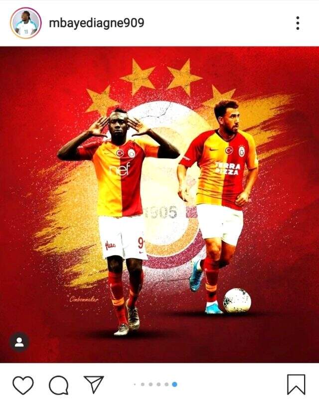 Diagne'den kafa karıştıran Trezeguet paylaşımı! Fotoğrafa sosyal medyadan yorum yağdı