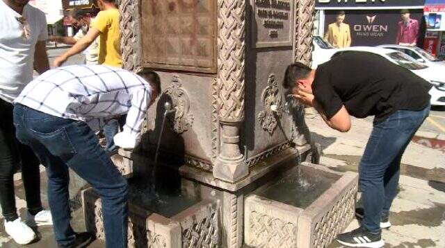 Elazığ'da termometre 48 dereceyi gösterdi Elazığ'da termometre 48 dereceyi gösterdi